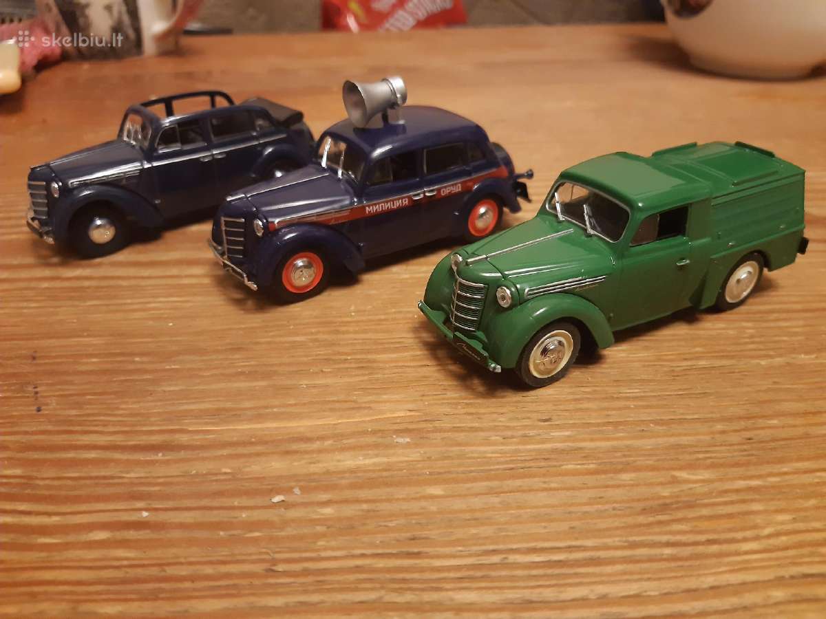 Moskvich-400-420 Milicija,nauji M-400 kabrio, 1/43 - nuotraukos Nr. 5