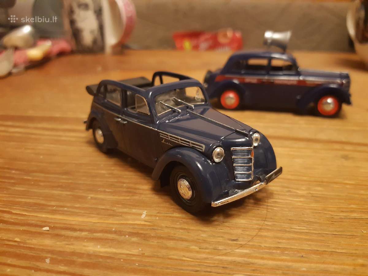Moskvich-400-420 Milicija,nauji M-400 kabrio, 1/43 - nuotraukos Nr. 6
