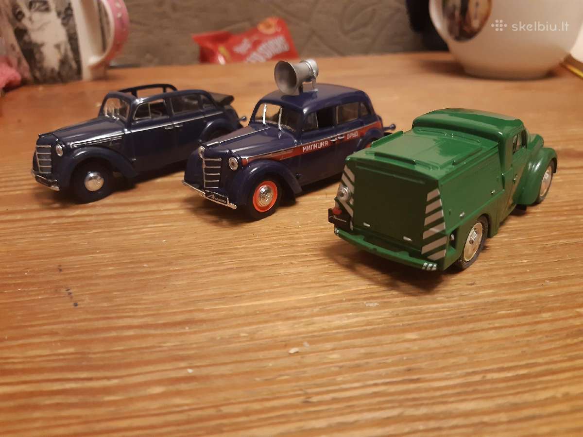 Moskvich-400-420 Milicija,nauji M-400 kabrio, 1/43 - nuotraukos Nr. 7