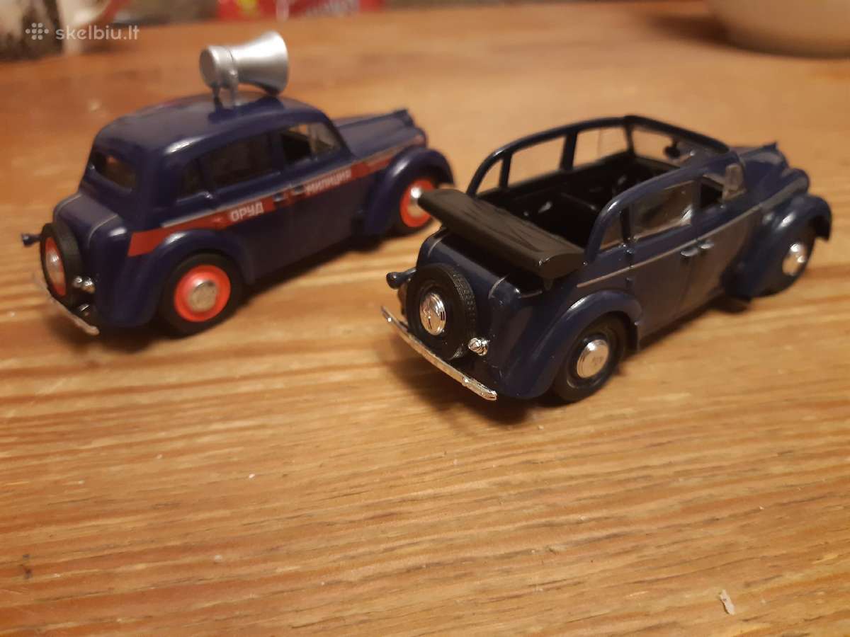 Moskvich-400-420 Milicija,nauji M-400 kabrio, 1/43 - nuotraukos Nr. 13