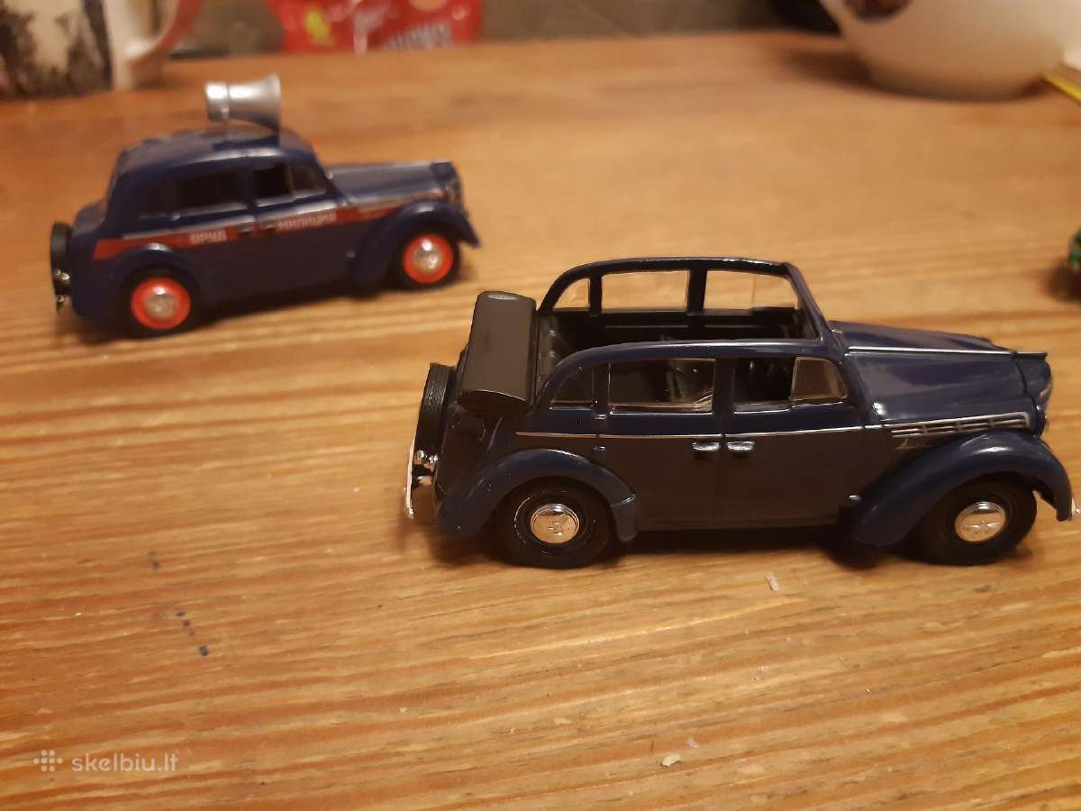 Moskvich-400-420 Milicija,nauji M-400 kabrio, 1/43 - nuotraukos Nr. 15
