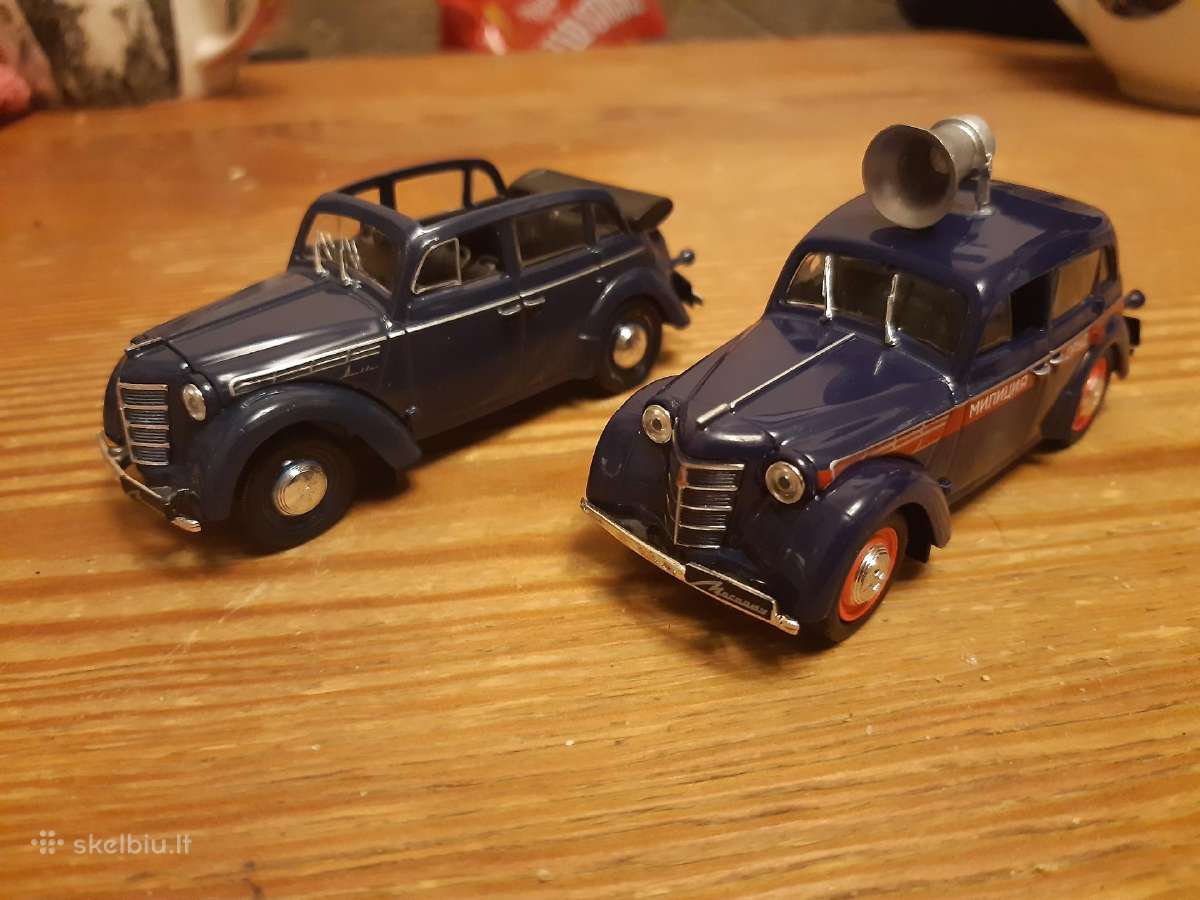 Moskvich-400-420 Milicija,nauji M-400 kabrio, 1/43 - nuotraukos Nr. 19