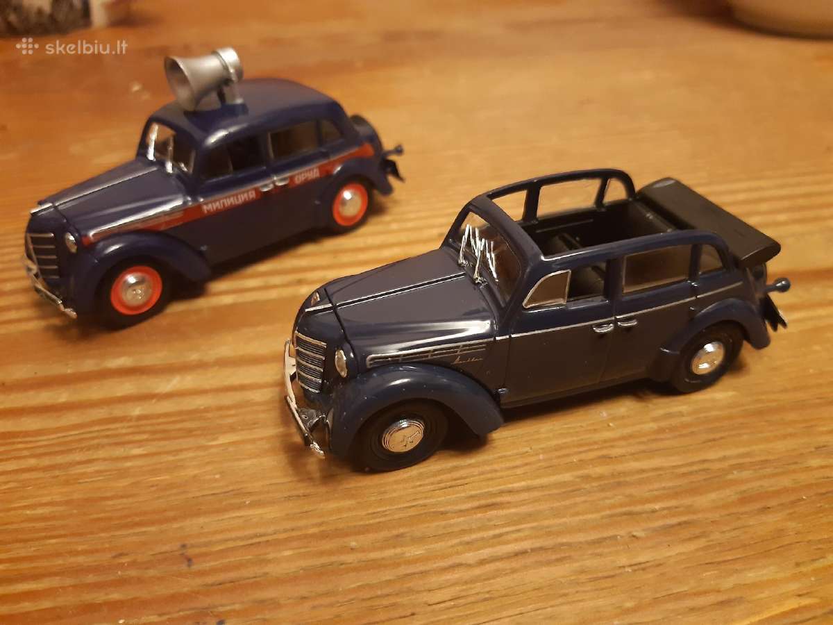 Moskvich-400-420 Milicija,nauji M-400 kabrio, 1/43 - nuotraukos Nr. 21