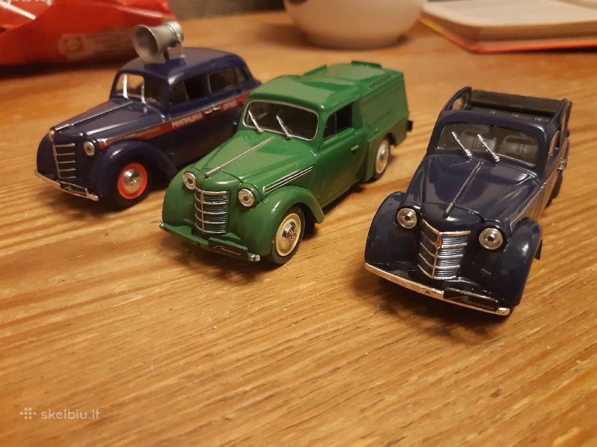 Moskvich-400-420 Milicija,nauji M-400 kabrio, 1/43 - nuotraukos Nr. 23