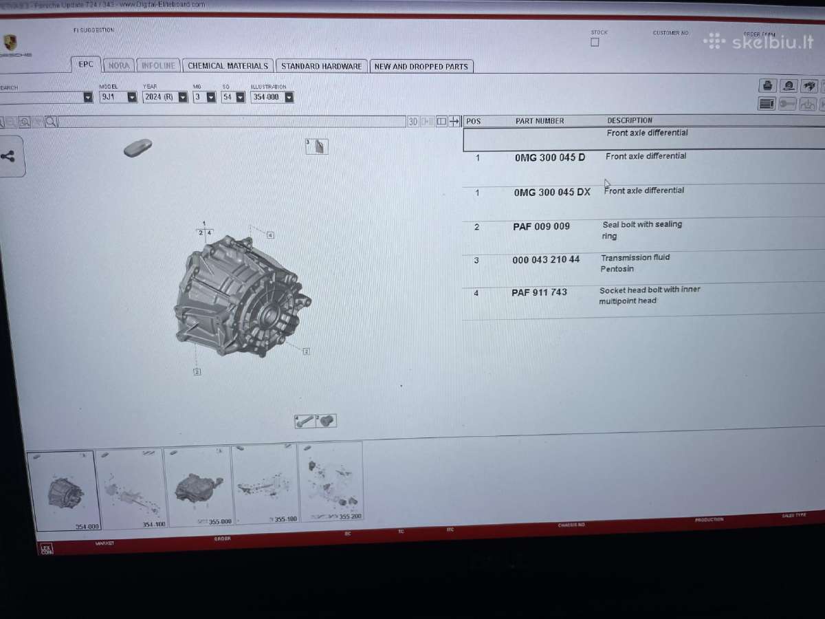 Piwis 3 Porsche Diagnostika - nuotraukos Nr. 5