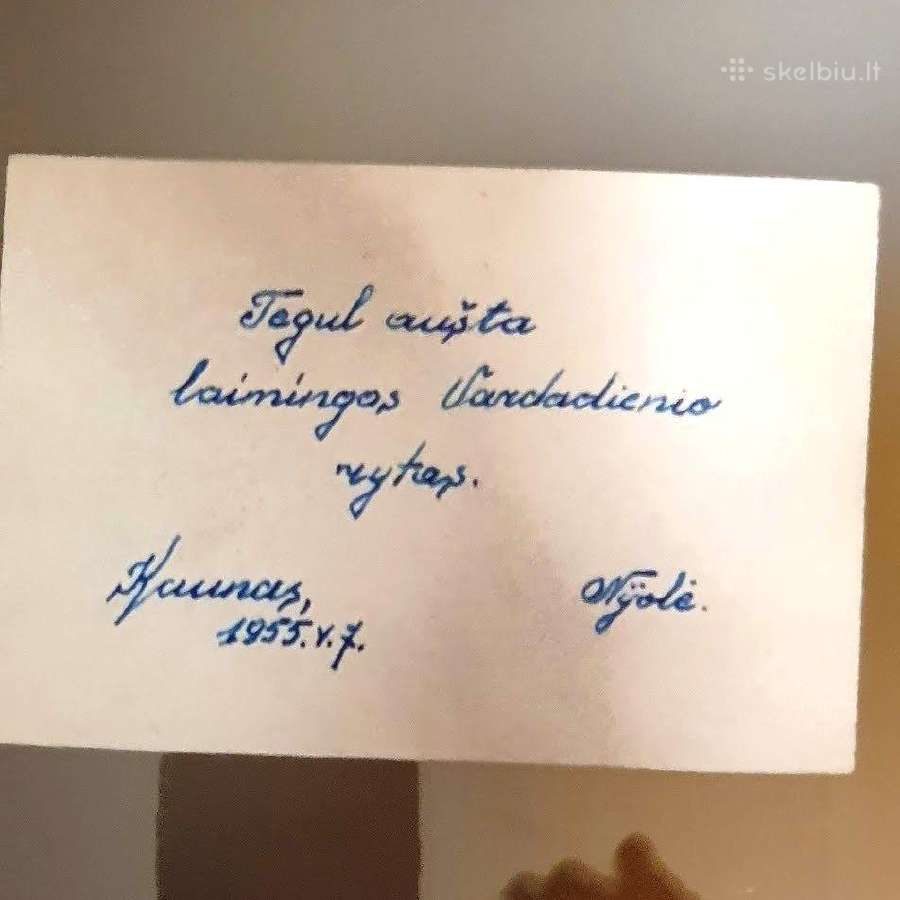 Senovinė atvirutė - nuotraukos Nr. 2