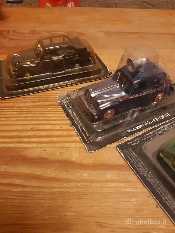Moskvich-400-420 Milicija,nauji M-400 kabrio, 1/43 - nuotraukos Nr. 3