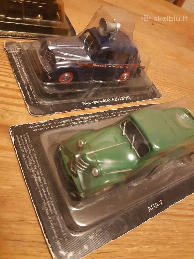 Moskvich-400-420 Milicija,nauji M-400 kabrio, 1/43 - nuotraukos Nr. 25