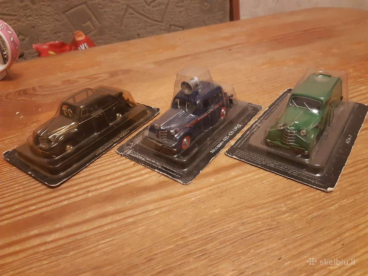 Moskvich-400-420 Milicija,nauji M-400 kabrio, 1/43 - nuotraukos Nr. 26