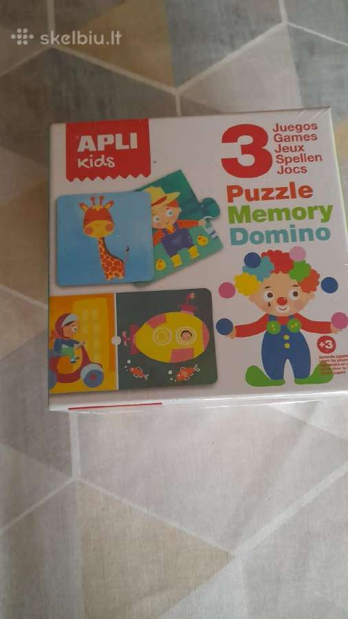 Mediniai žaislai, dėlionės - nuotraukos Nr. 5