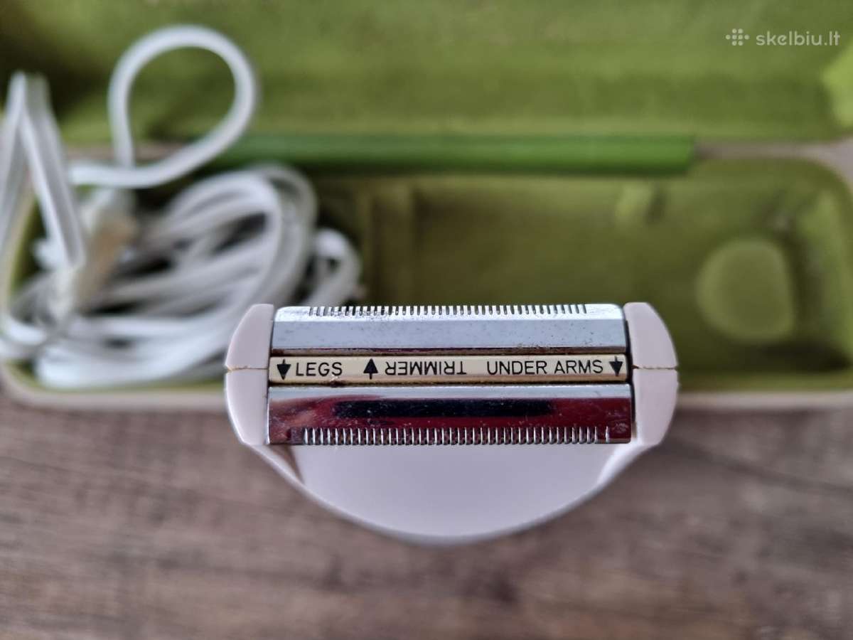 Vintažinis philips Ladyshave de luxe. Veikiantis - nuotraukos Nr. 2