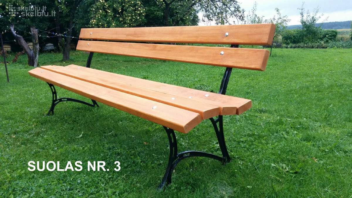 Lauko baldai, stalas, suoliukai. - nuotraukos Nr. 6