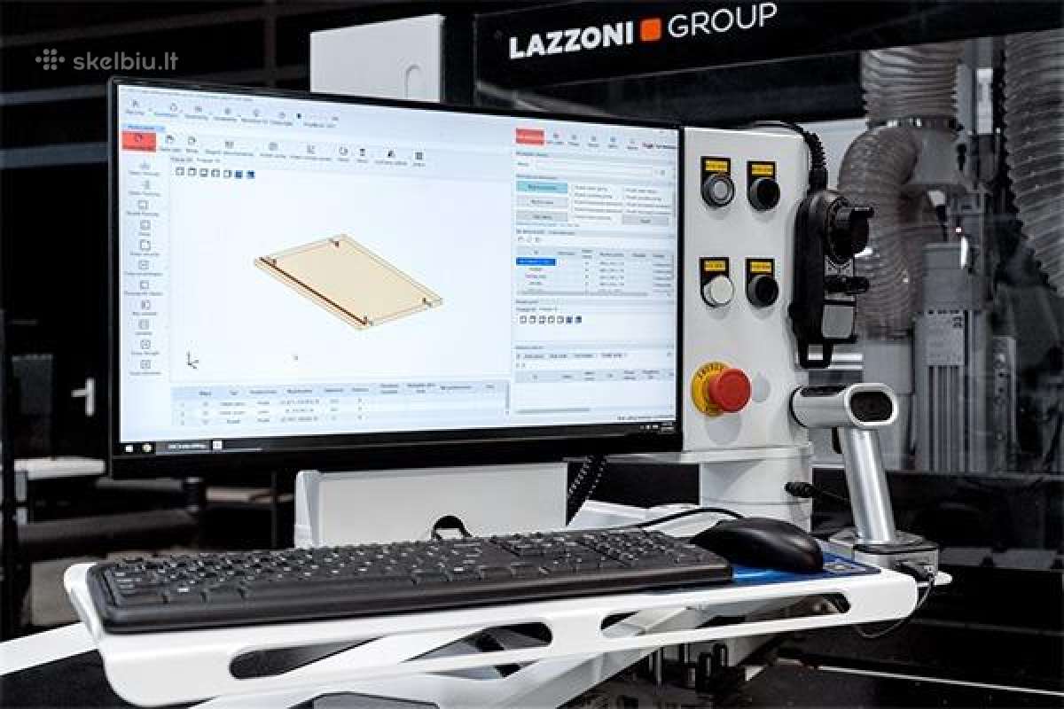 6 pusių CNC gręžimo centras Master 6x Compact - nuotraukos Nr. 5