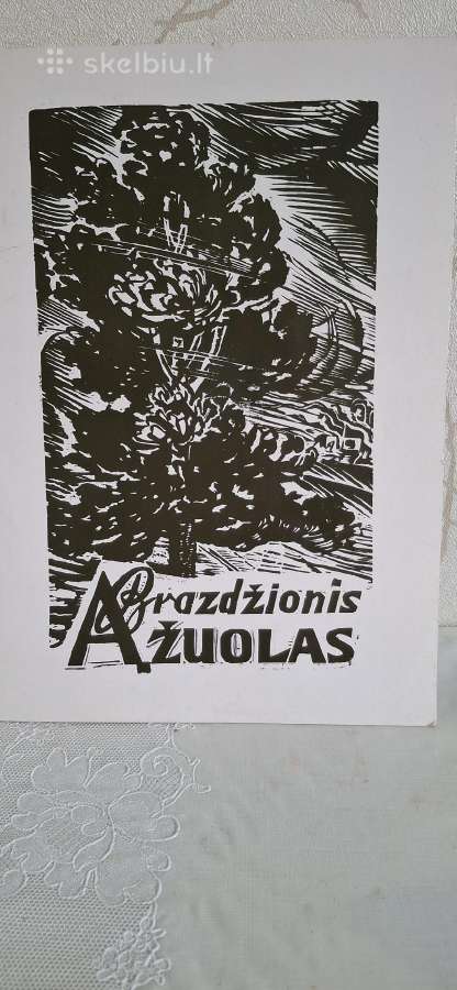 Iliustracijos "Ąžuolui" B.bradžionio eilės