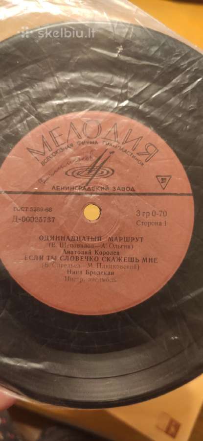 Įvairios naudotos Vinilinės plokštelės