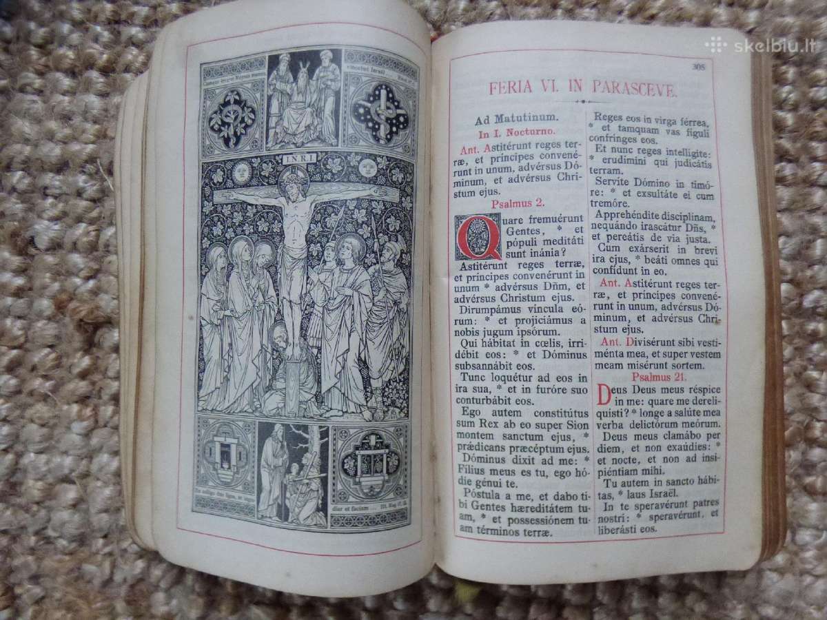 Breviarium Romanum 1908 - nuotraukos Nr. 4