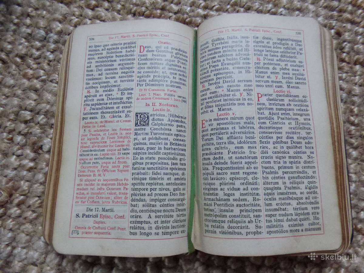 Breviarium Romanum 1908 - nuotraukos Nr. 6
