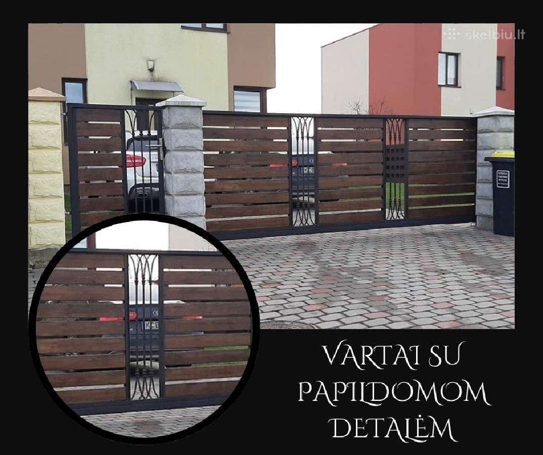 Vartai, varteliai, tvoros, automatika - nuotraukos Nr. 20