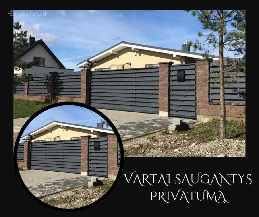 Vartai, varteliai, tvoros, automatika - nuotraukos Nr. 25