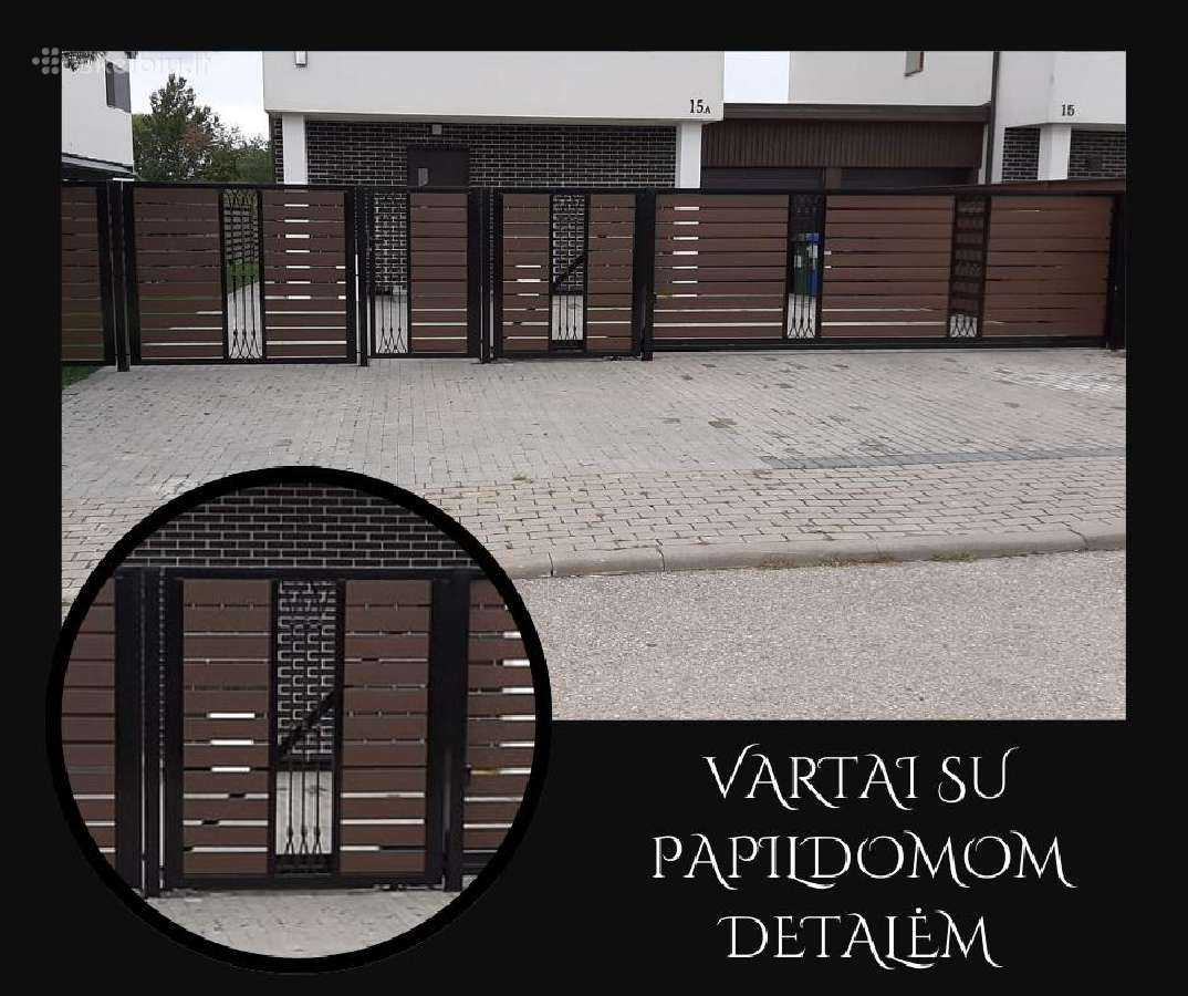 Vartai, varteliai, tvoros, automatika - nuotraukos Nr. 26