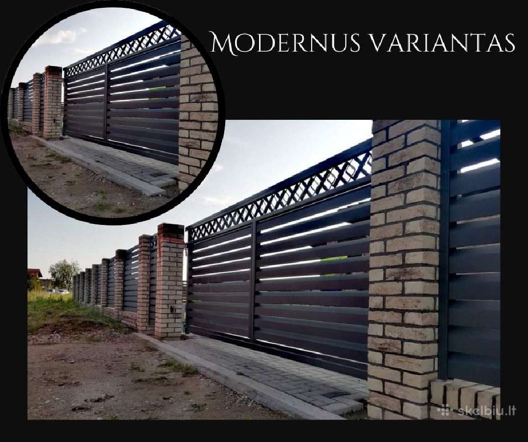 Vartai, varteliai, tvoros, automatika - nuotraukos Nr. 27