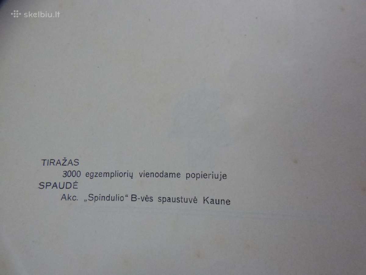 Lotynų - lietuvių kalbų žodynas 1936 m. - nuotraukos Nr. 3