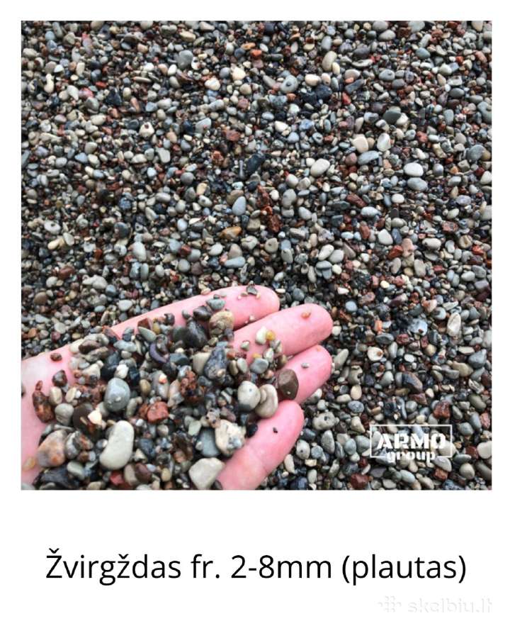 Žvyro ir kitų medžiagų pristatymas Klaipėdos raj. - nuotraukos Nr. 5