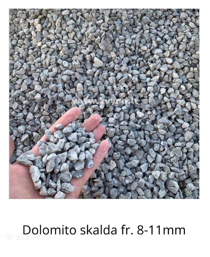 Žvyro ir kitų medžiagų pristatymas Klaipėdos raj. - nuotraukos Nr. 13