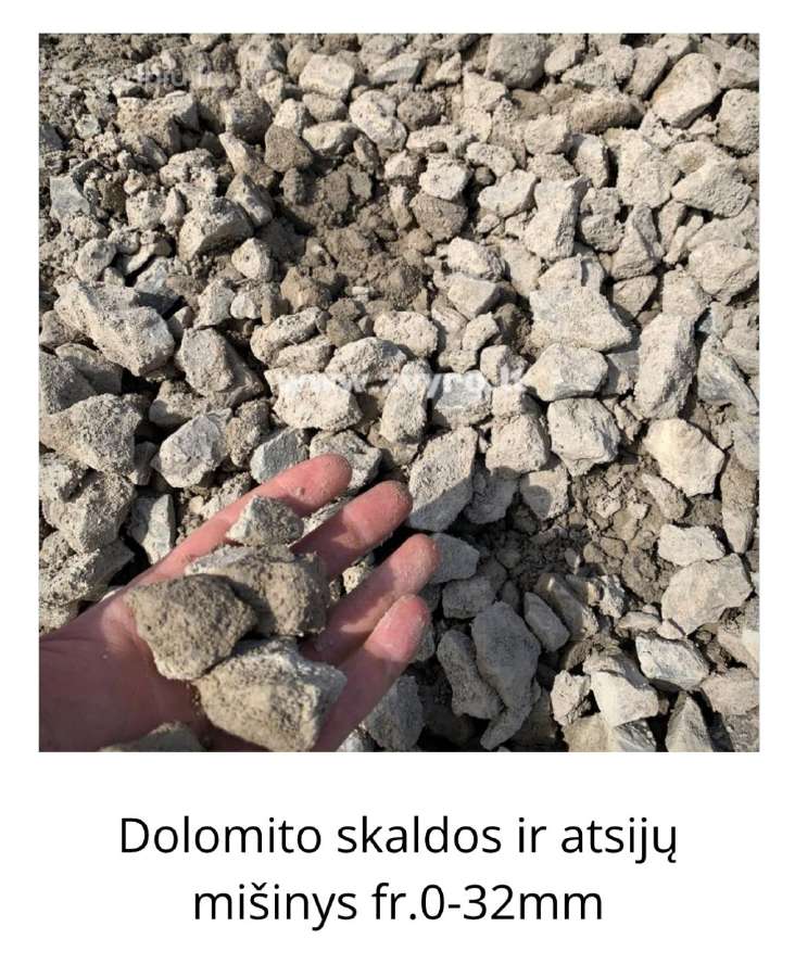 Žvyro ir kitų medžiagų pristatymas Klaipėdos raj. - nuotraukos Nr. 20