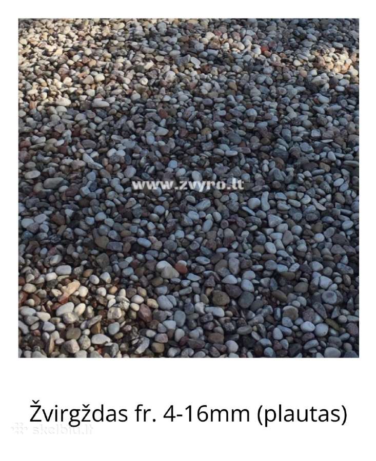 Žvyro ir kitų medžiagų pristatymas Klaipėdos raj. - nuotraukos Nr. 25