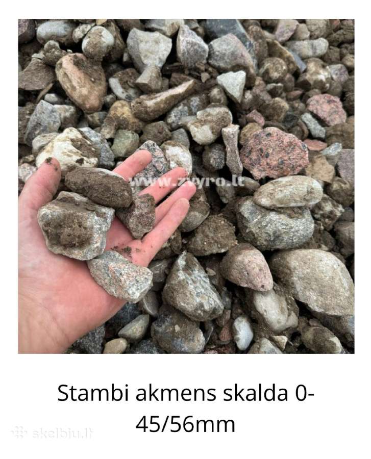 Žvyro ir kitų medžiagų pristatymas Klaipėdos raj. - nuotraukos Nr. 26