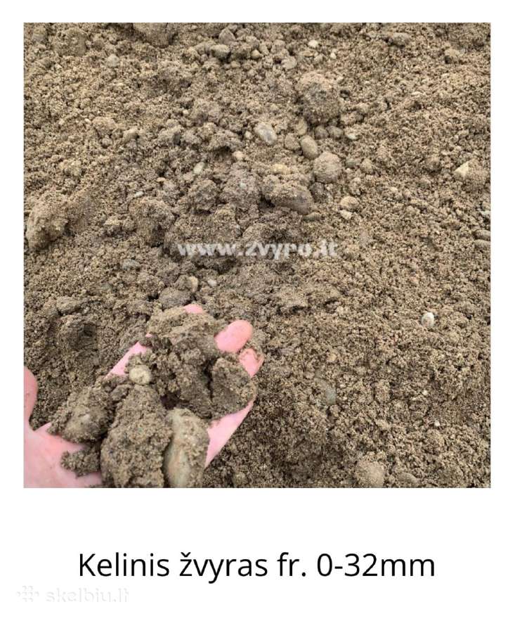 Žvyras ir skalda su pristatymu Klaipėdoje! - nuotraukos Nr. 3