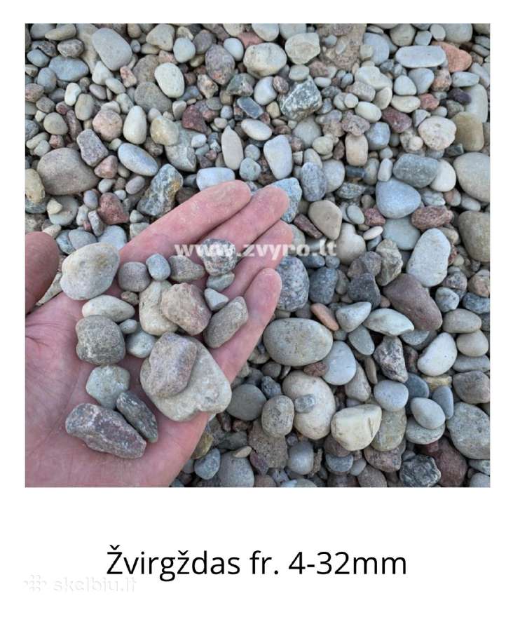 Žvyras ir skalda su pristatymu Klaipėdoje! - nuotraukos Nr. 8