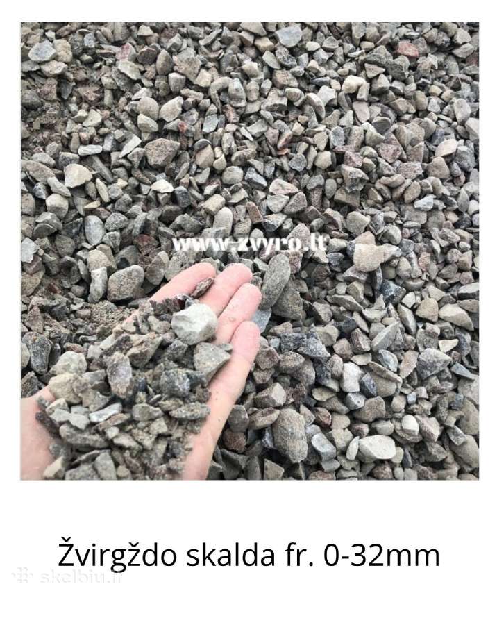 Žvyras ir skalda su pristatymu Klaipėdoje! - nuotraukos Nr. 30