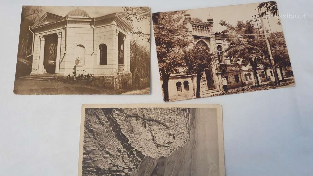 Senos atvirutės Rusija apie 1930 m. 3 vnt