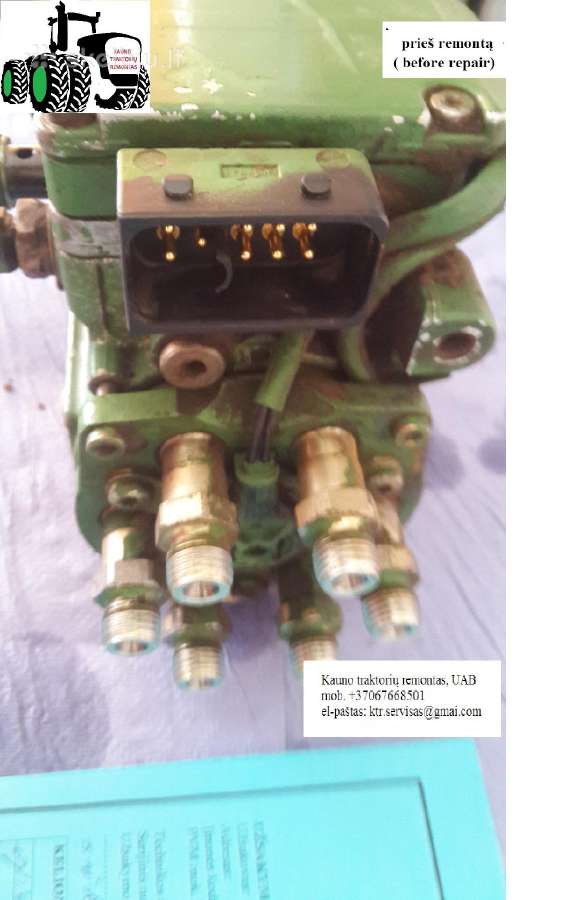 John Deere Bosch 0470506018 dyzelinis kuro siurbly - nuotraukos Nr. 5