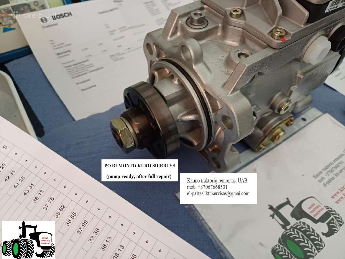 John Deere Bosch 0470506018 dyzelinis kuro siurbly - nuotraukos Nr. 15