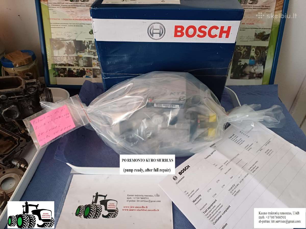 John Deere Bosch 0470506018 dyzelinis kuro siurbly - nuotraukos Nr. 36