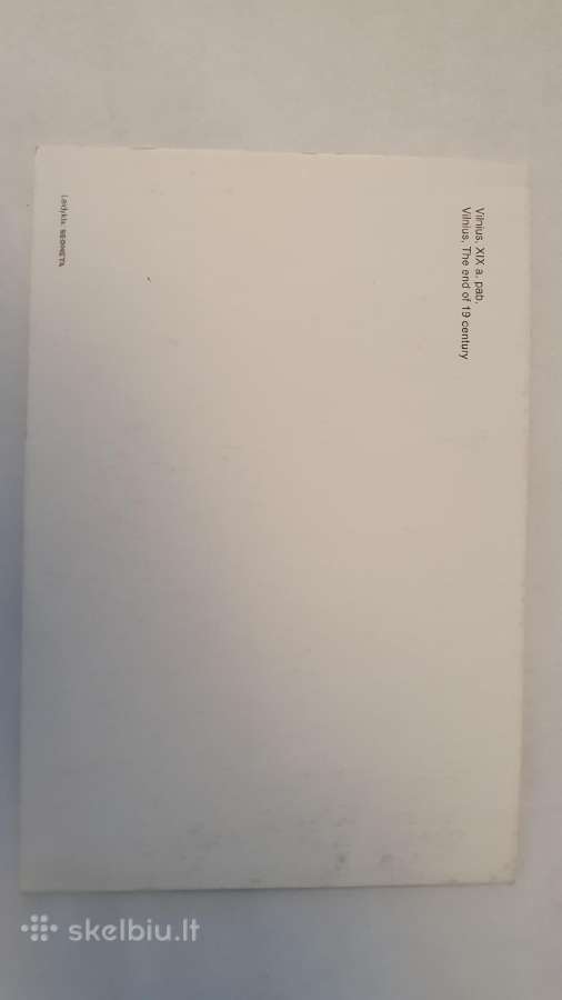 Senas atvirukas Vilna / Vilnius (reprintas ) - nuotraukos Nr. 2