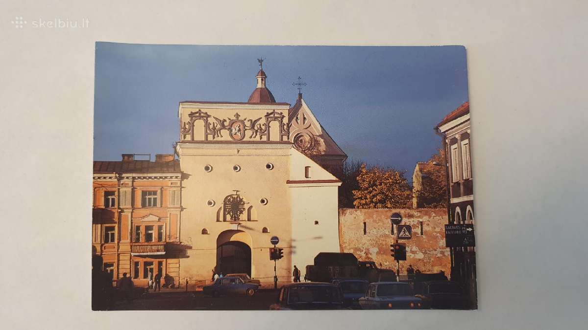 Senas atvirukas Vilnius 1990 m.
