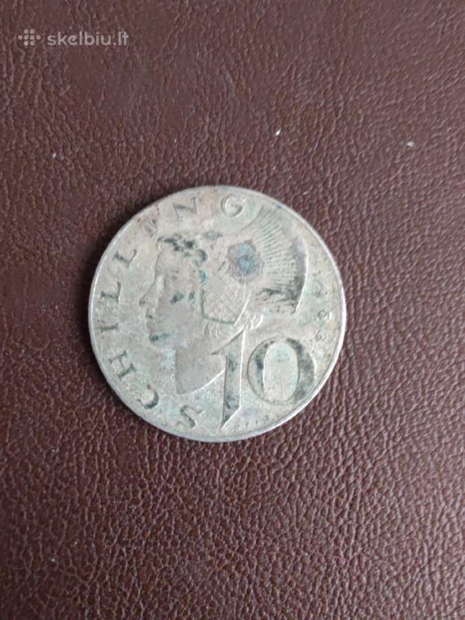 Austrija 10 šilingų 1958