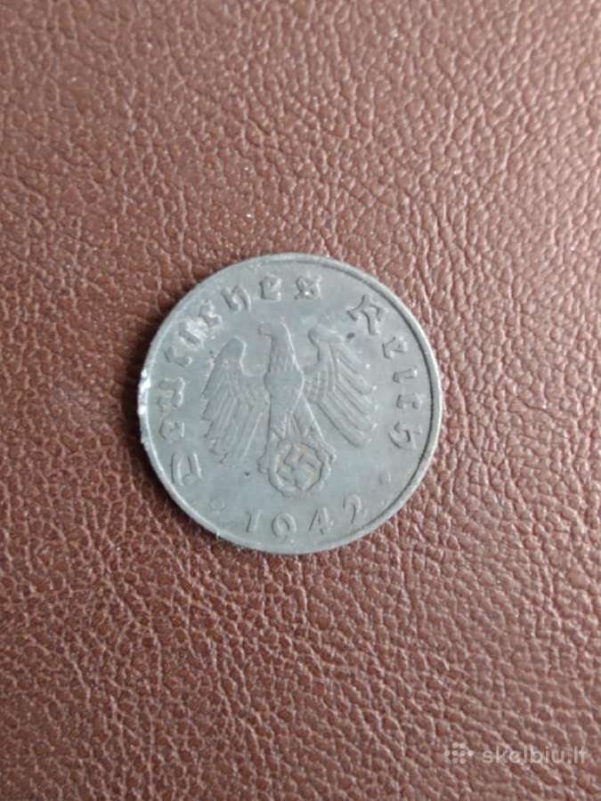 Vokietija 5 pfeningai 1942 - nuotraukos Nr. 2