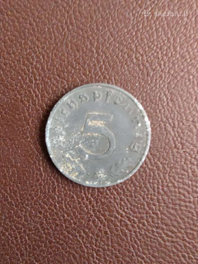 Vokietija 5 pfeningai 1942