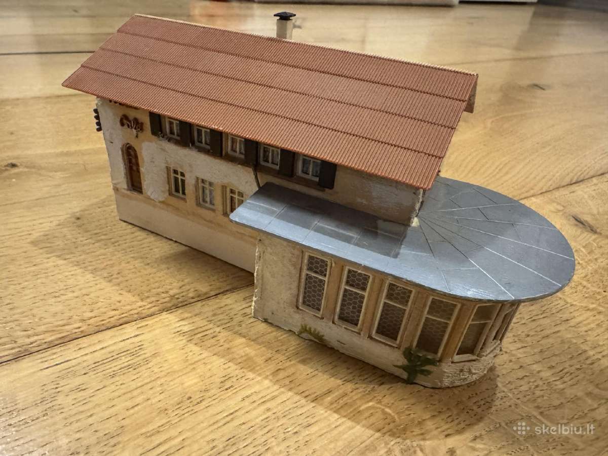 Vintažinės dioramos 1:87 traukinių maketams - nuotraukos Nr. 3