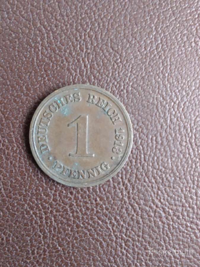 Vokietija 1 pfeningas 1914