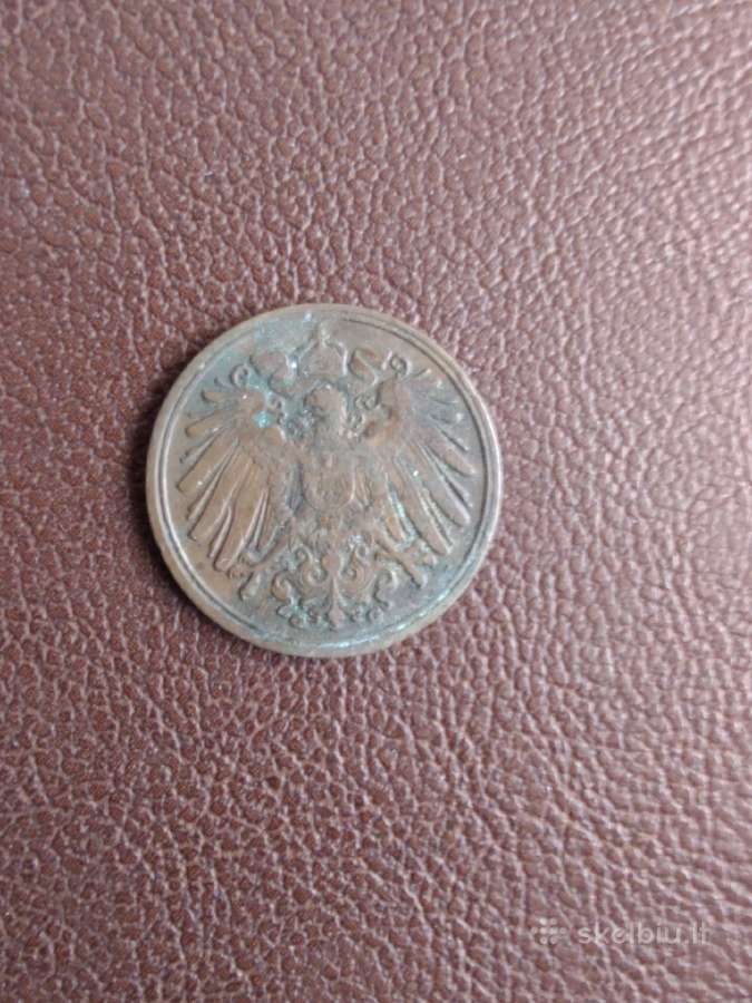 Vokietija 1 pfeningas 1914 - nuotraukos Nr. 2
