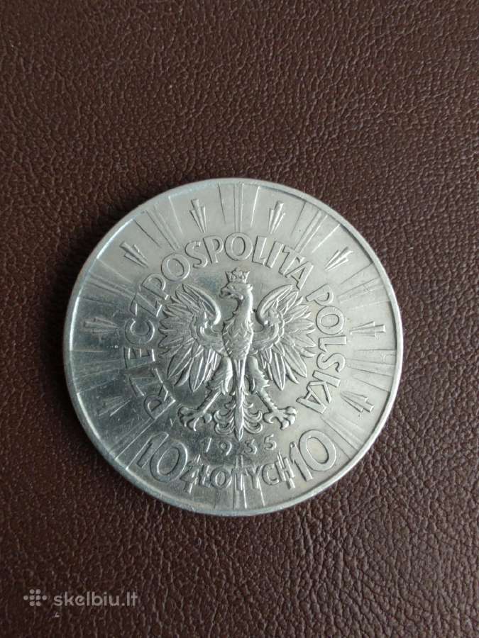 Lenkija 10 zlotų 1935