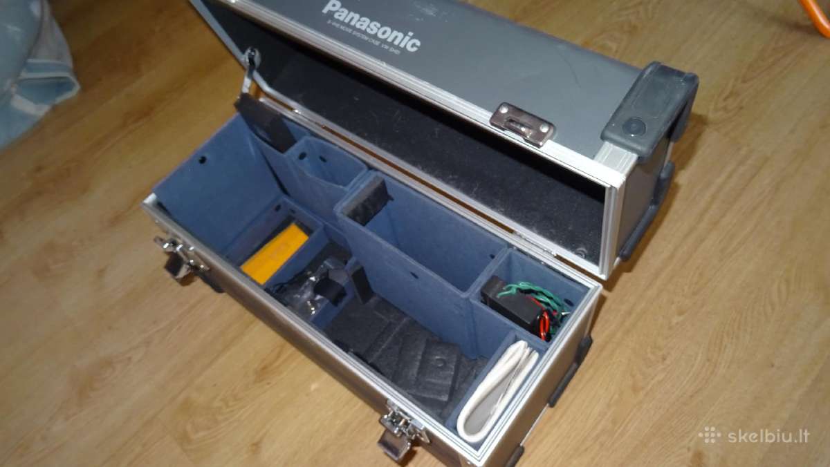 Panasonic vaizdo kamerų transportavimo lagaminas - nuotraukos Nr. 4