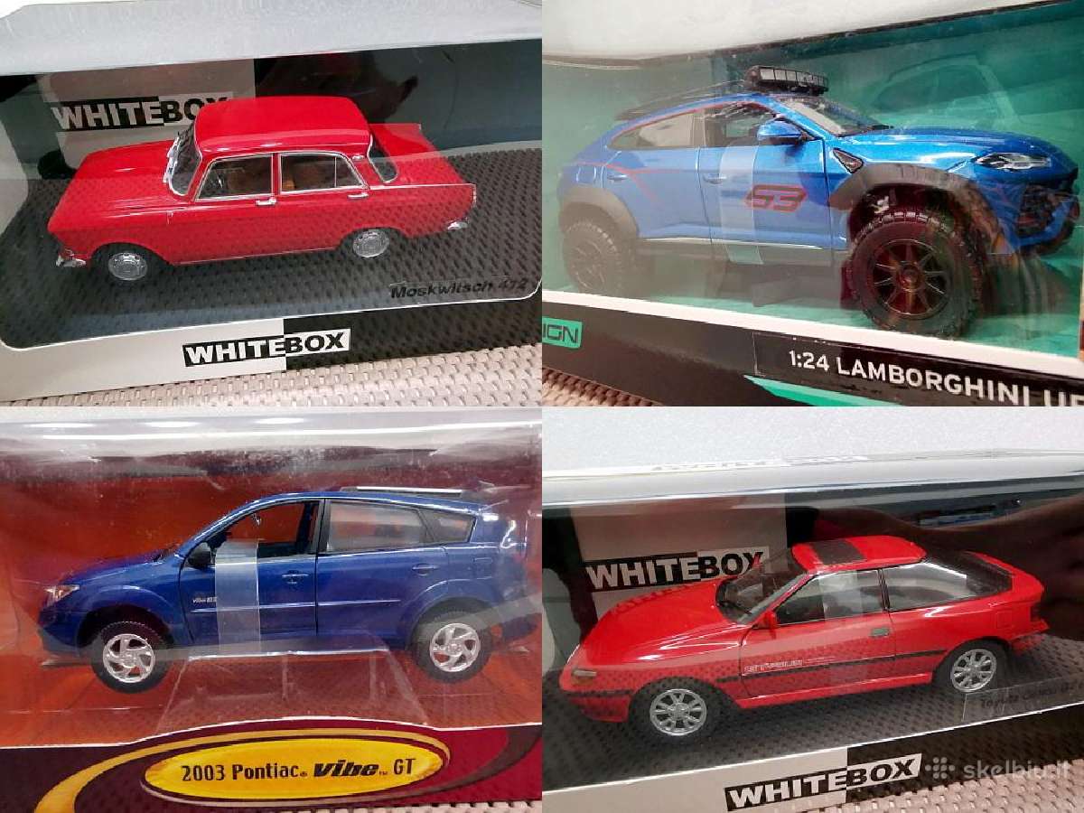 1:24 Įvairių automobilių modeliai - nuotraukos Nr. 3