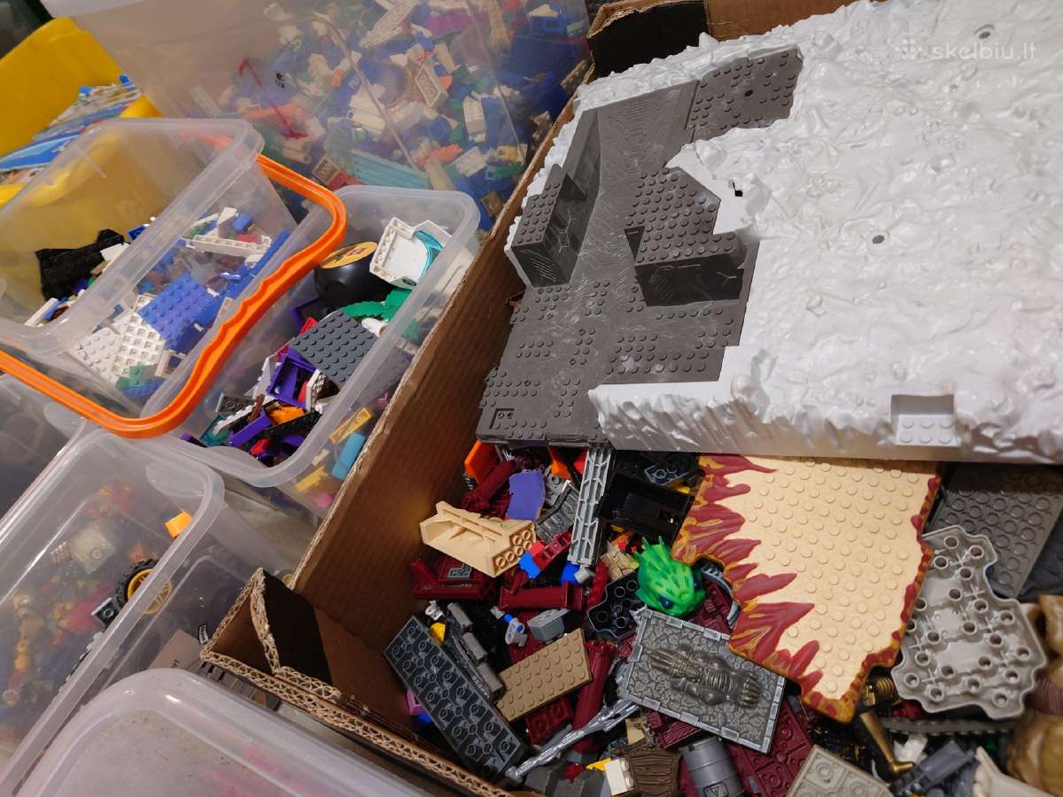 Daugybė Lego/megablocks 45.6kg, arba 7€/kg - nuotraukos Nr. 3